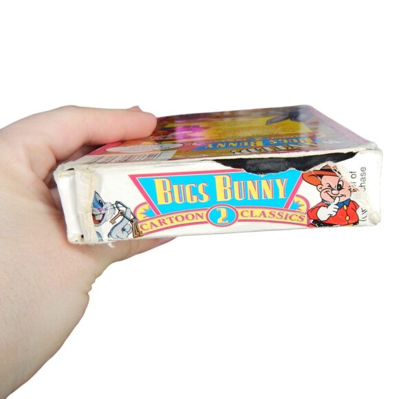BUGS BUNNY Cartoon Classics 2 vintage VHS in original paper case - Picture 6 of 7